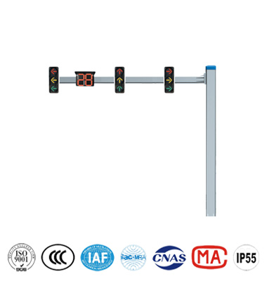 L型矩形方管信號燈桿